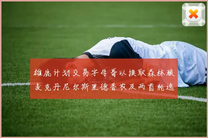 雄鹿计划交易字母哥以换取森林狼麦克丹尼尔斯里德香农及两首轮选秀权